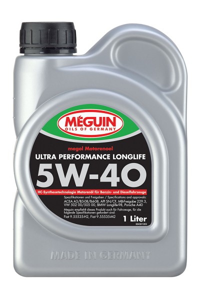 Meguin Ultra Perfomance Longlife 5W-40. 1пї