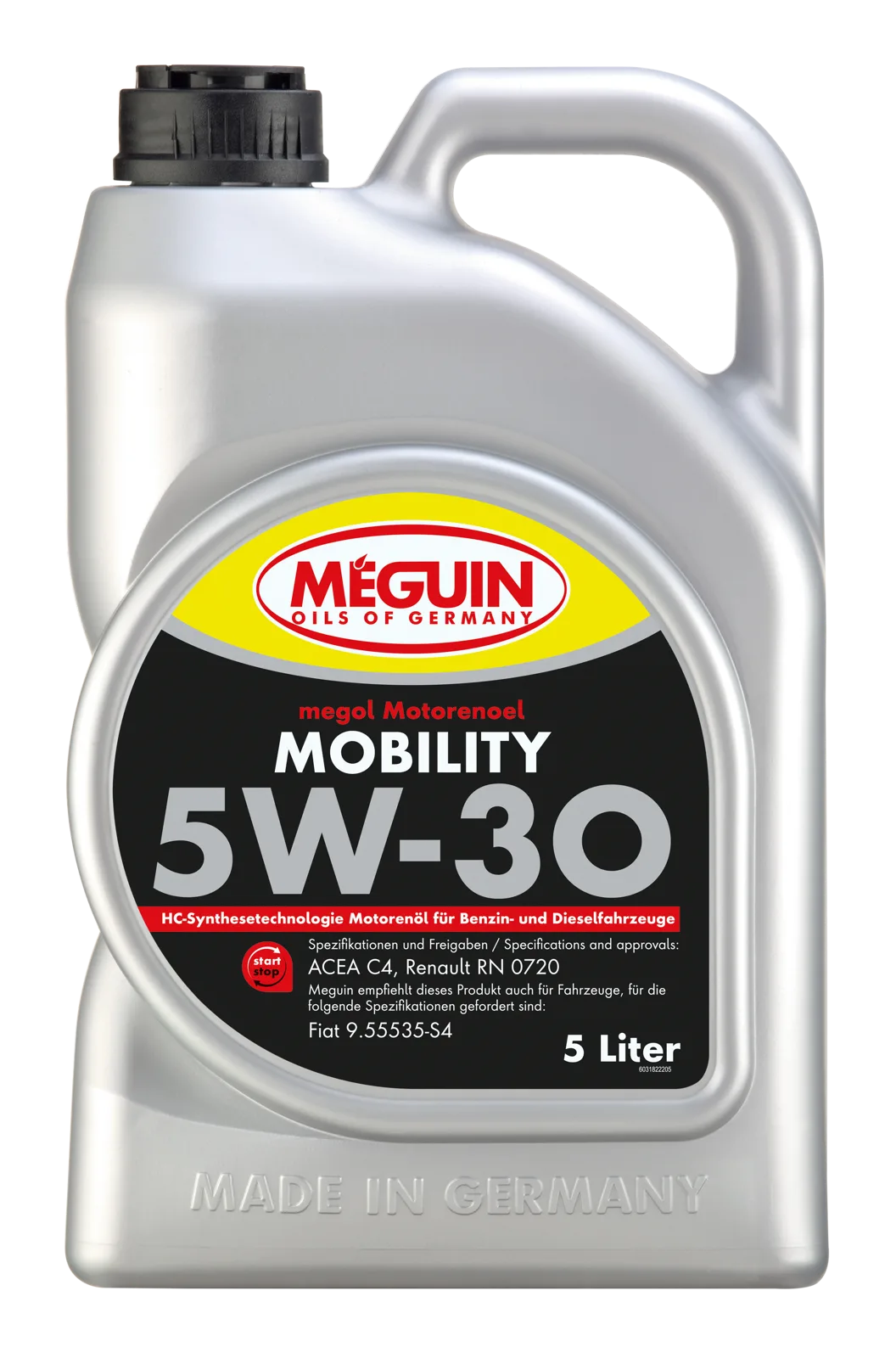 Моторна олива MEGUIN megol Mobility 5W-30, 5 л