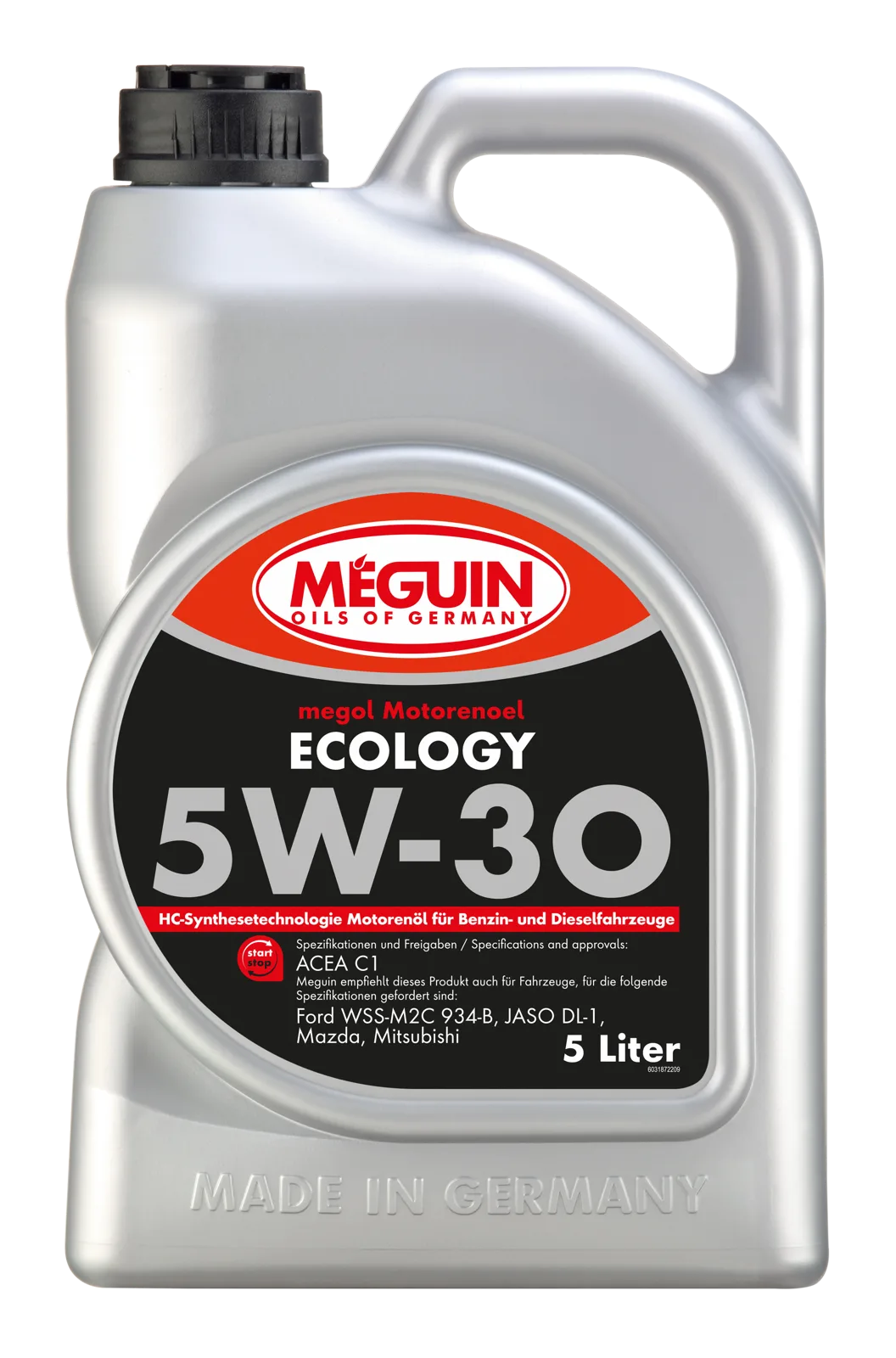 Моторна олива MEGUIN megol Ecology 5W-30, 5 л
