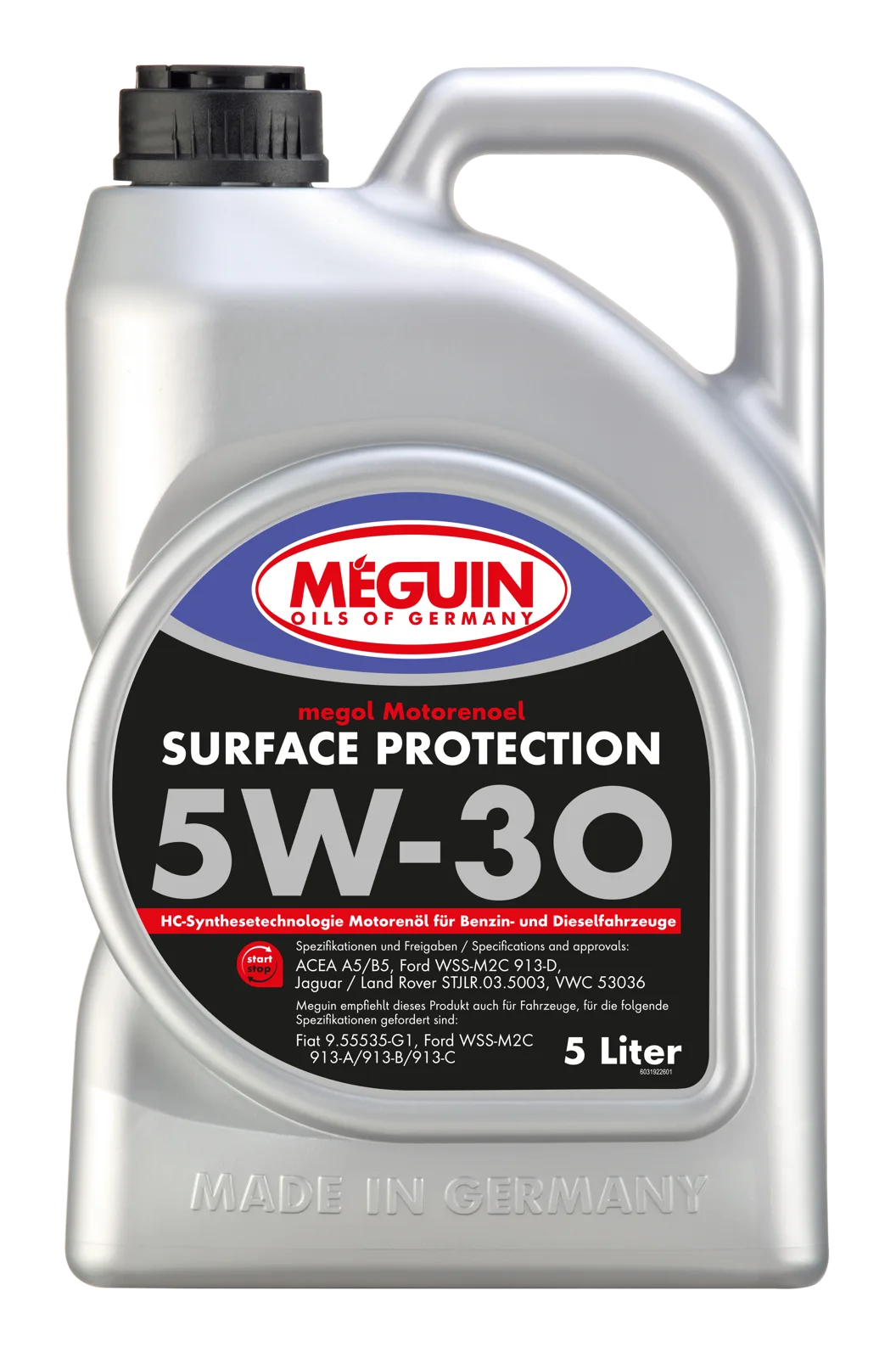 Моторна олива MEGUIN megol Surface Protection 5W-30, 5 л
