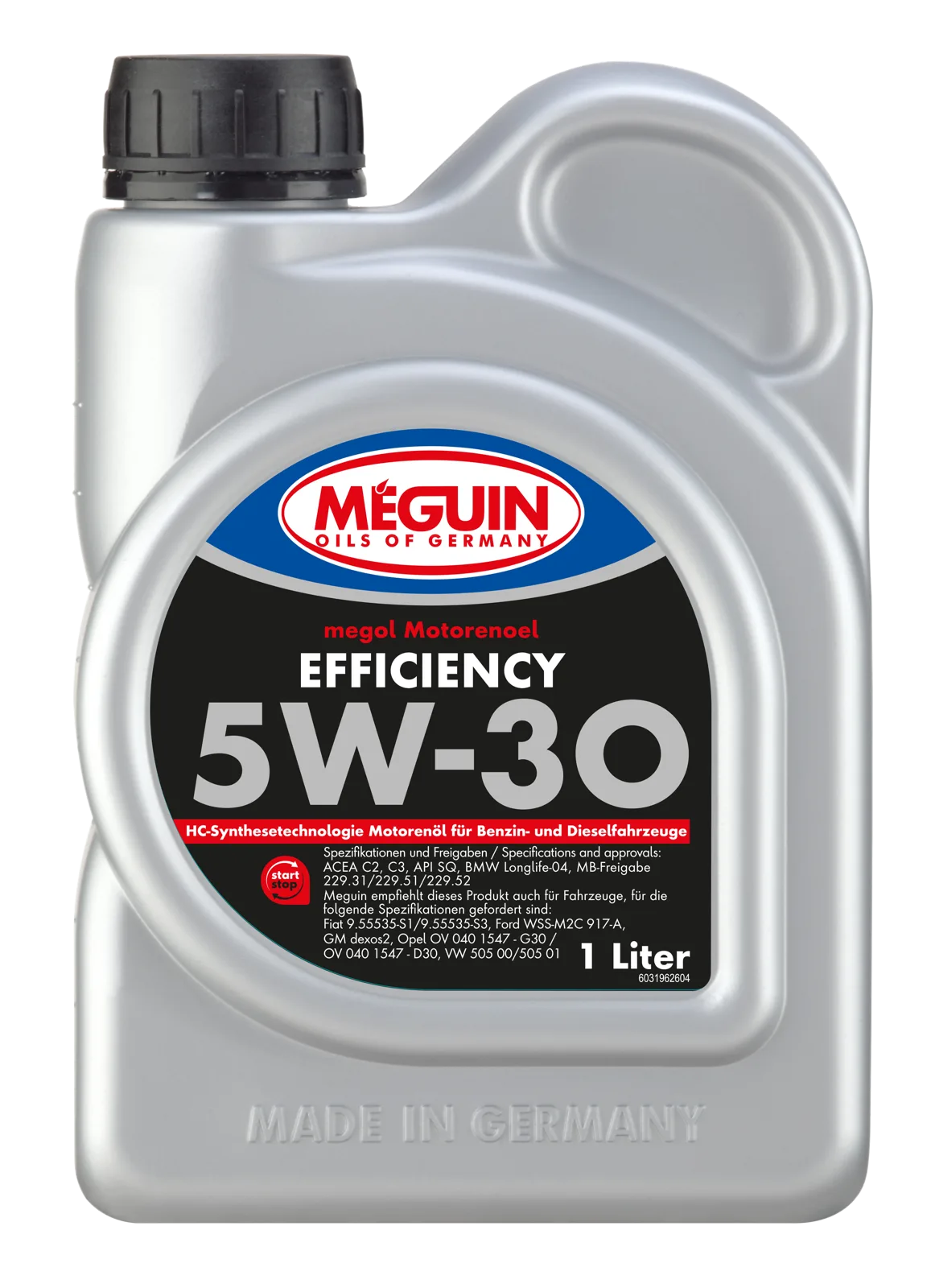 Моторна олива MEGUIN megol Efficiency 5W-30, 1 л