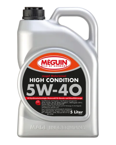 megol High Condition 5W-40