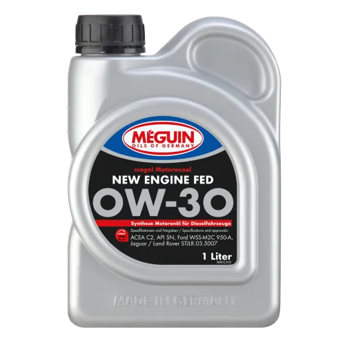 Моторна олива MEGUIN megol New Engine FED 0W-30, 1 л