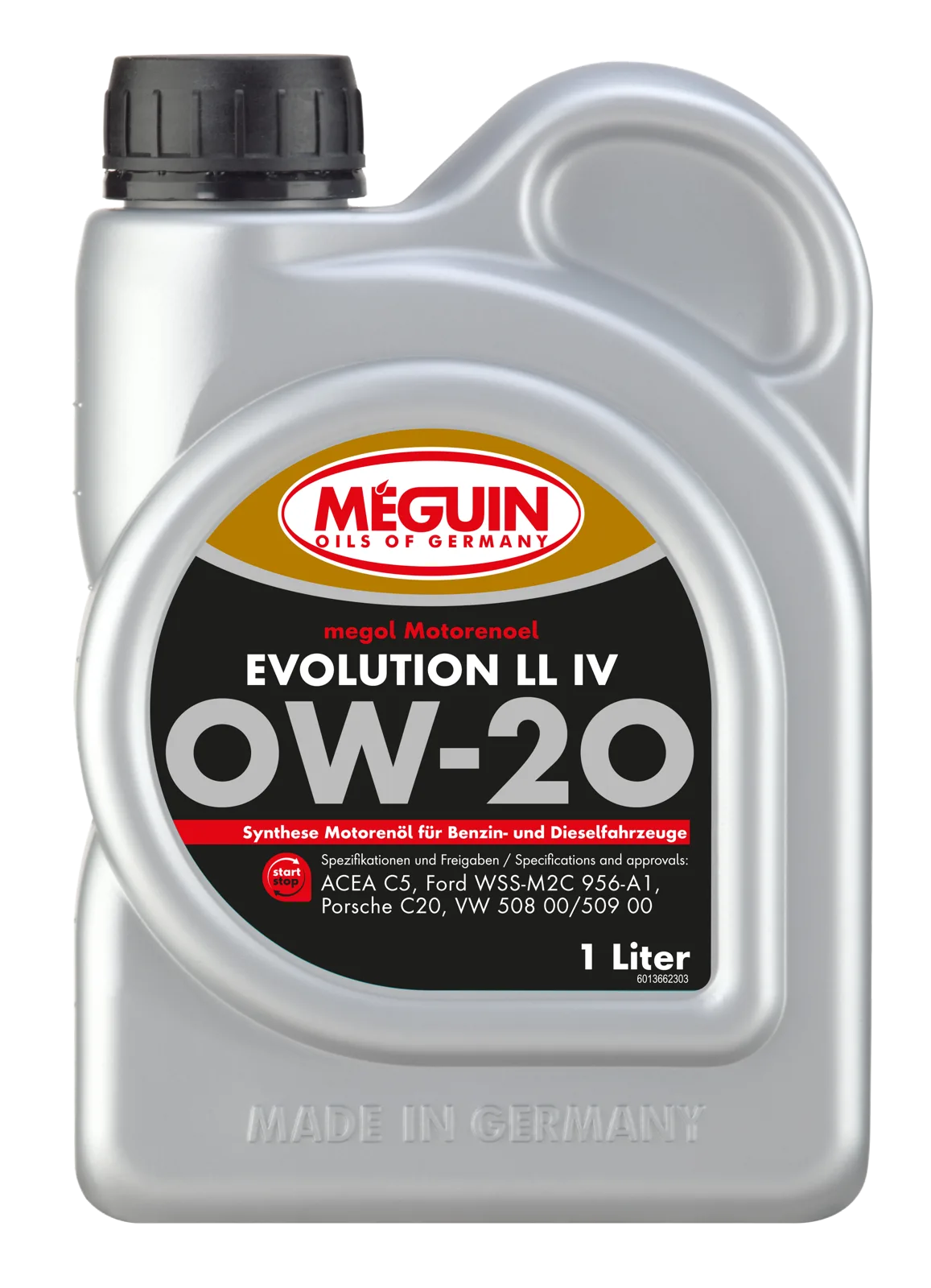 Моторна олива MEGUIN megol Evolution LL IV 0W-20, 1 л