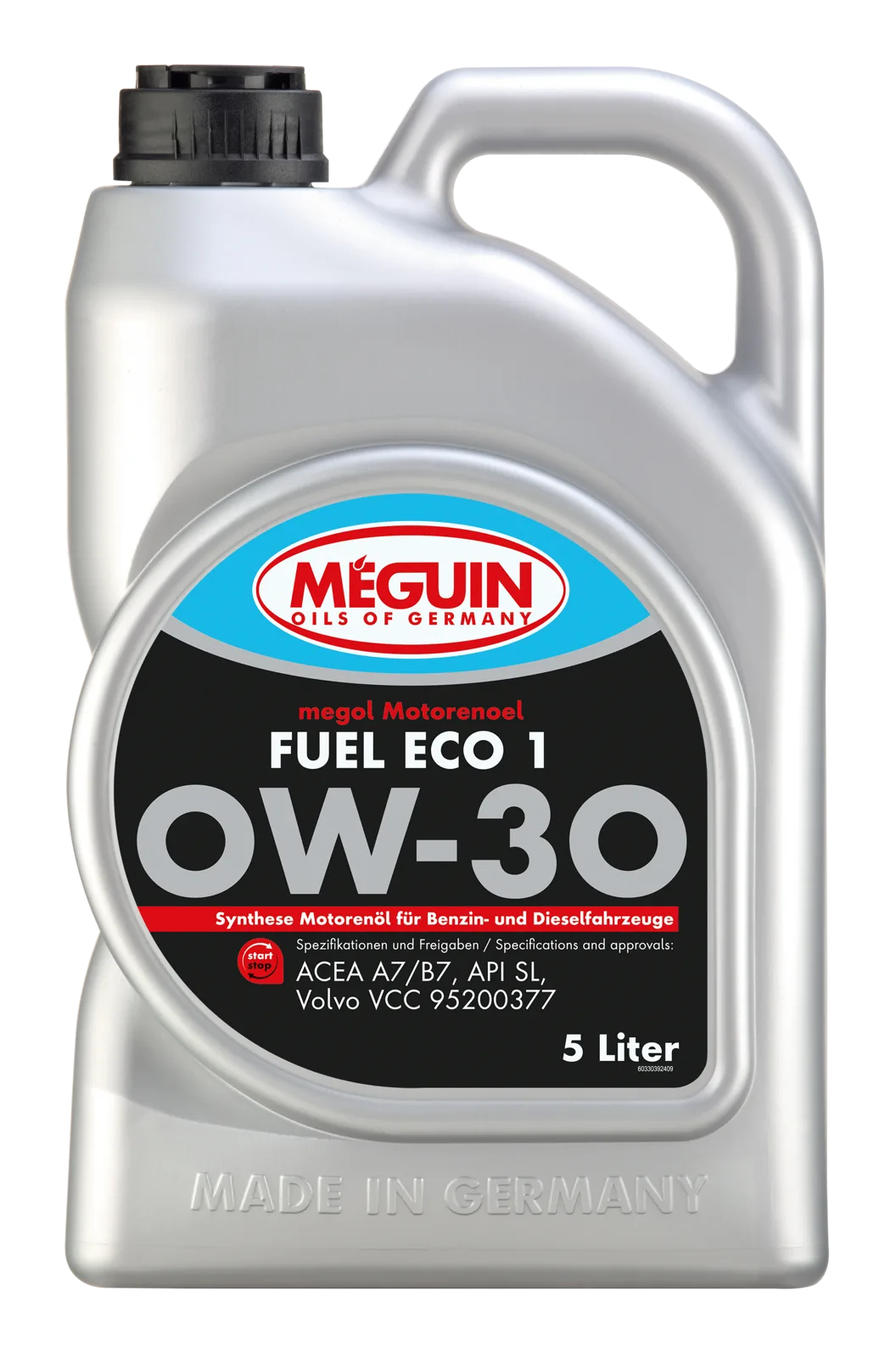 Моторна олива MEGUIN megol Fuel Eco 1 0W-30, 5 л