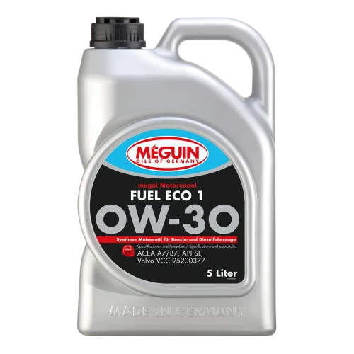 Моторна олива MEGUIN megol Fuel Eco 1 0W-30, 5 л