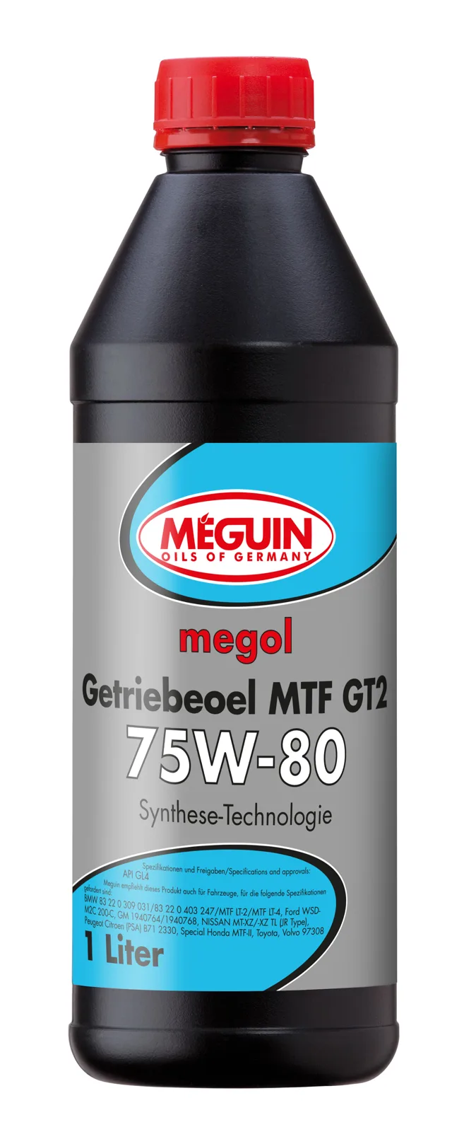 Трансмісійна олива MEGUIN megol MTF GT2 75W-80, 1 л