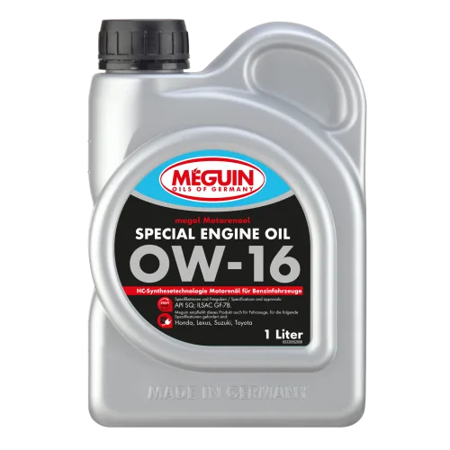 Моторна олива MEGUIN megol Special Engine Oil 0W-16, 1 л