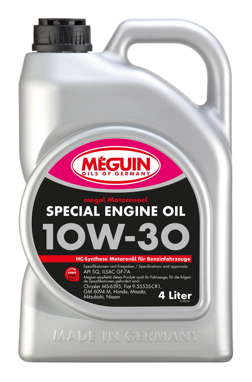 Моторна олива MEGUIN megol Special Engine Oil 10W-30, 4 л