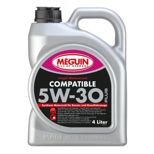 Моторное масло MEGUIN megol Compatible 5W-30 Plus, 4 л
