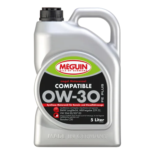 Моторна олива MEGUIN megol Compatible 0W-30 FE Plus, 5 л