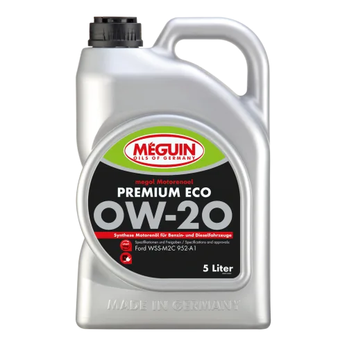 Моторна олива MEGUIN megol Premium ECO 0W-20, 5 л