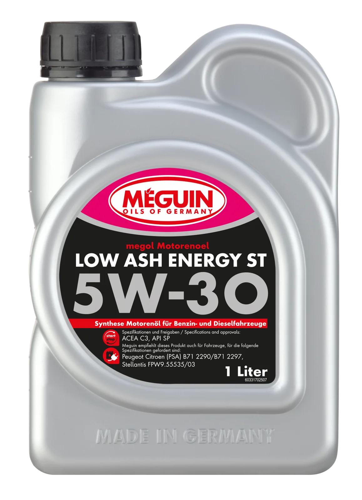 Моторна олива MEGUIN megol Low Ash Energy ST 5W-30, 1 л