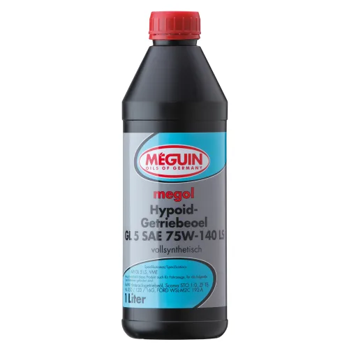 Трансмісійна олива MEGUIN megol Hypoid GL 5 75W-140 LS, 1 л