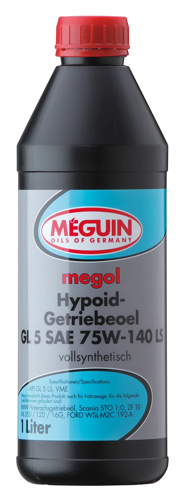 Трансмісійна олива MEGUIN megol Hypoid GL 5 75W-140 LS, 1 л