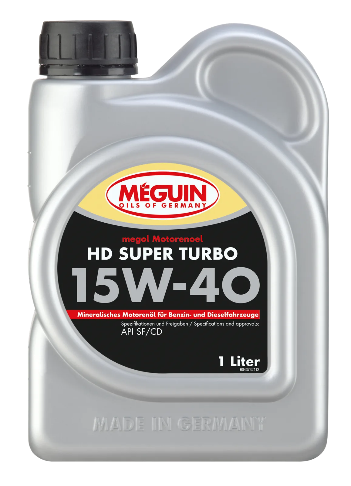 Моторна олива MEGUIN megol HD Super Turbo 15W-40, 1 л