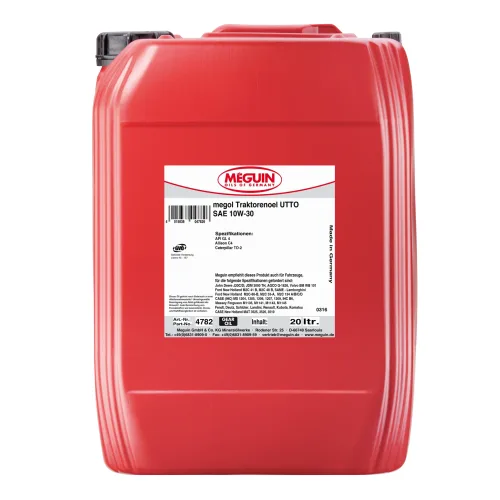 Тракторна олива MEGUIN megol Traktorenoel UTTO 10W-30, 20 л