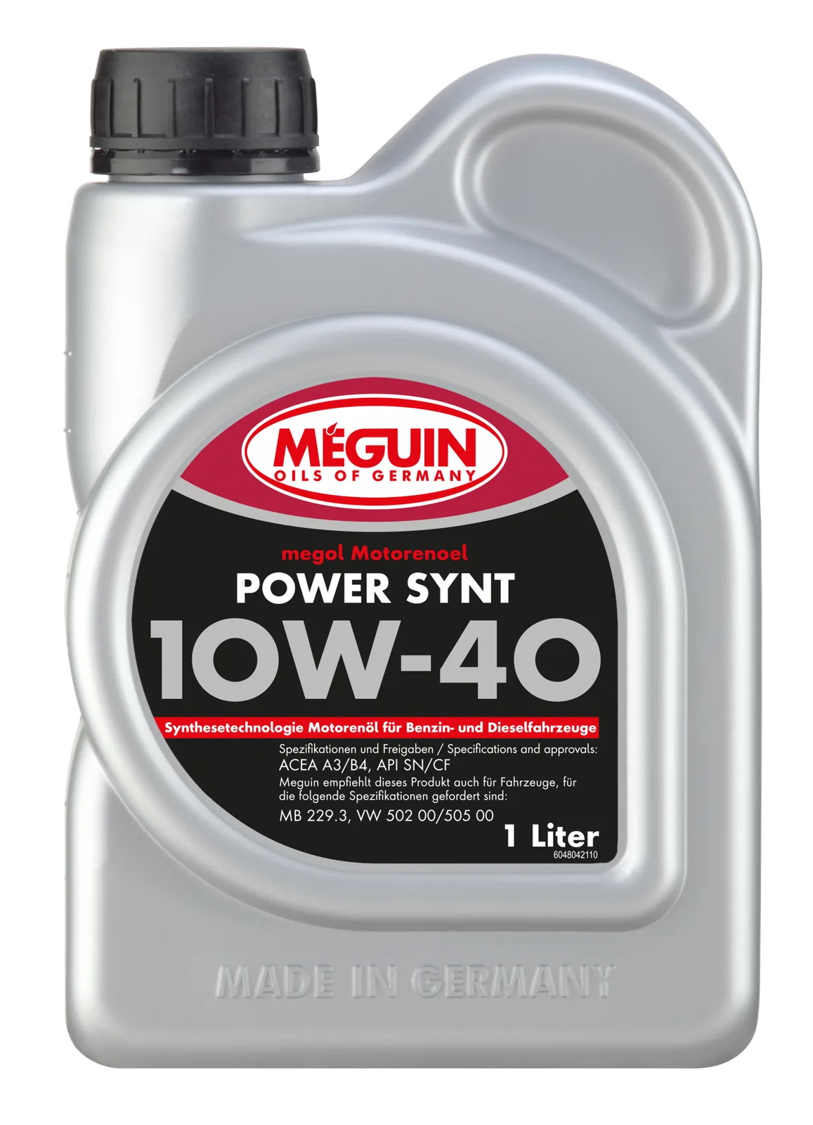 Моторна олива MEGUIN megol Power Synt 10W-40, 1 л
