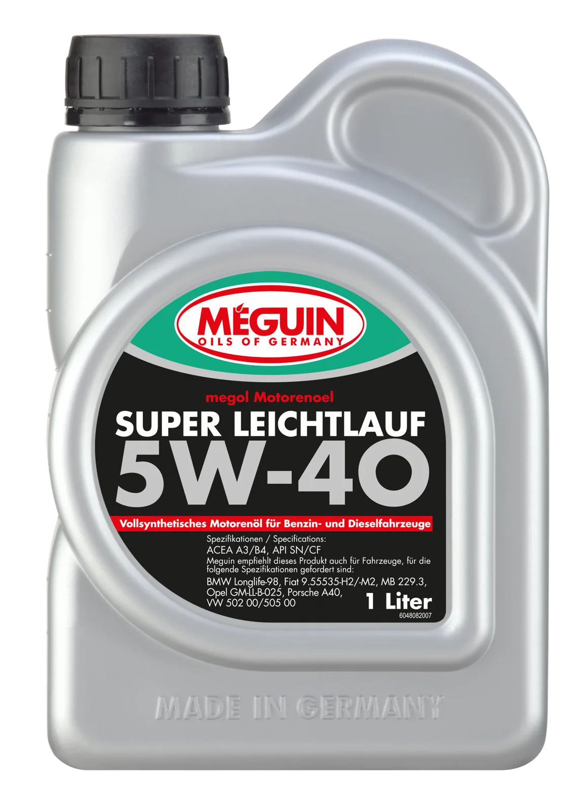 Моторна олива MEGUIN megol Super Leichtlauf 5W-40 (vollsynth.), 1 л
