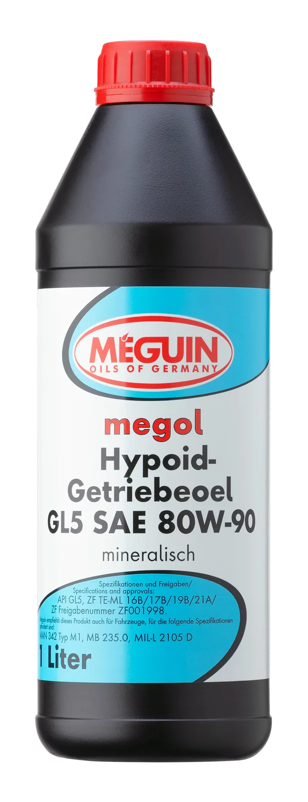 Трансмісійна олива MEGUIN megol Hypoid GL 5 80W-90, 1 л
