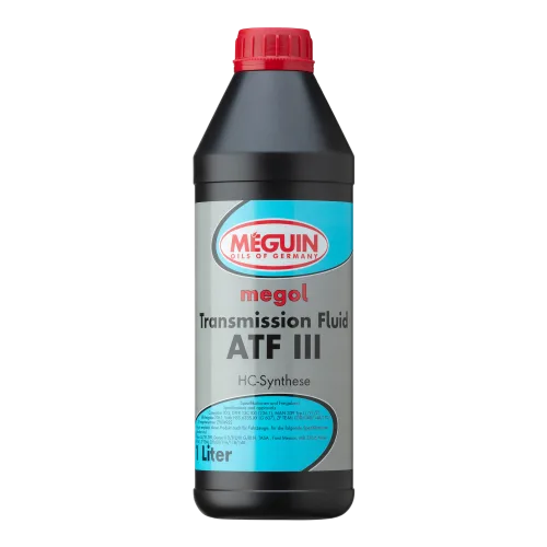 Трансмиссионное масло MEGUIN megol Transmission Fluid ATF III, 1 л