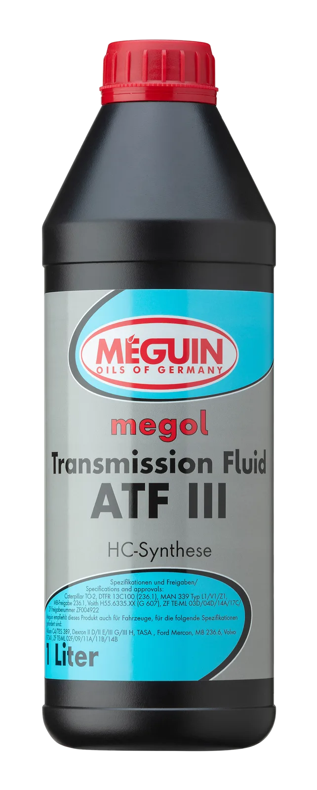 Трансмісійна олива MEGUIN megol Transmission Fluid ATF III, 1 л