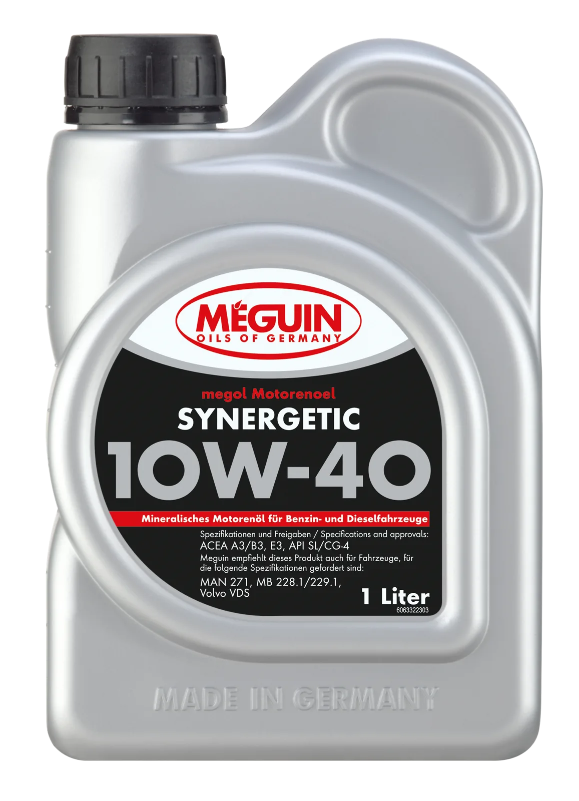 Моторна олива MEGUIN megol Synergetic 10W-40, 1 л