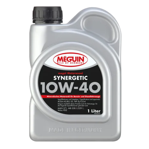 Моторна олива MEGUIN megol Synergetic 10W-40, 1 л