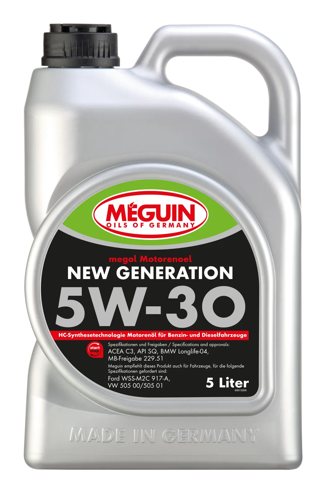 Моторное масло MEGUIN megol New Generation 5W-30, 5 л