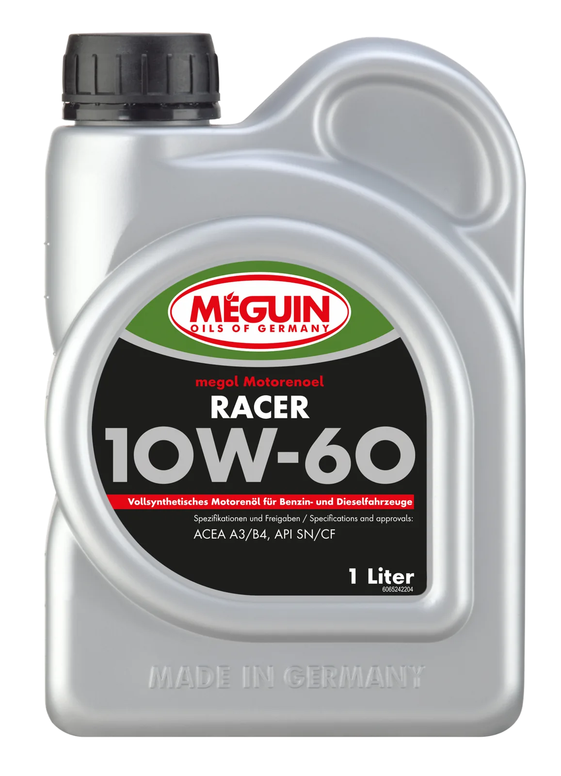 Моторна олива MEGUIN megol RACER 10W-60 (vollsynthetisch), 1 л