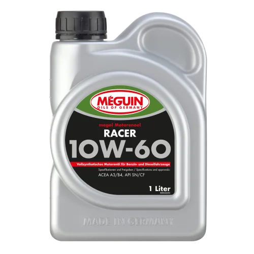 Моторна олива MEGUIN megol RACER 10W-60 (vollsynthetisch), 1 л