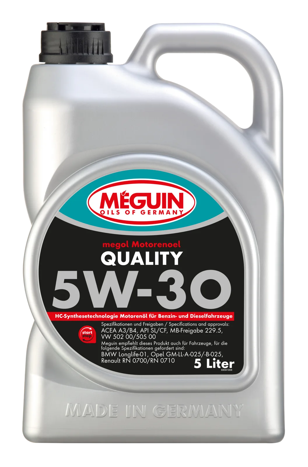 Моторна олива MEGUIN megol Quality 5W-30, 5 л