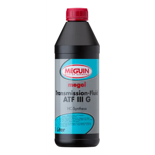 Трансмиссионное масло MEGUIN megol Transmission-Fluid ATF III G, 1 л