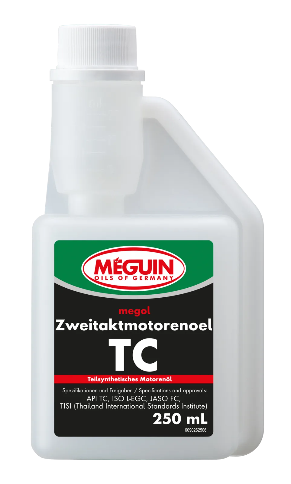 Моторна олива MEGUIN megol Zweitaktmotorenoel TC (teilsynthetisch), 250 мл
