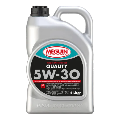 Моторна олива MEGUIN megol Quality 5W-30, 4 л