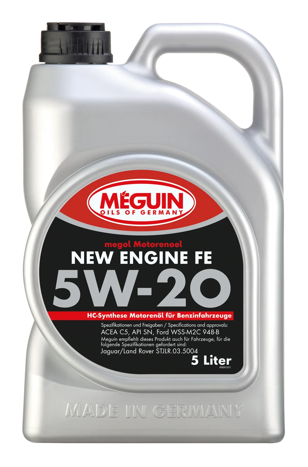 Моторна олива MEGUIN megol New Engine FE 5W-20, 5 л