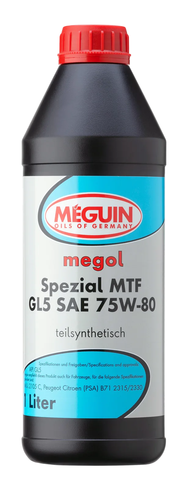 Трансмісійна олива MEGUIN megol Spezial MTF GL5 75W-80, 1 л