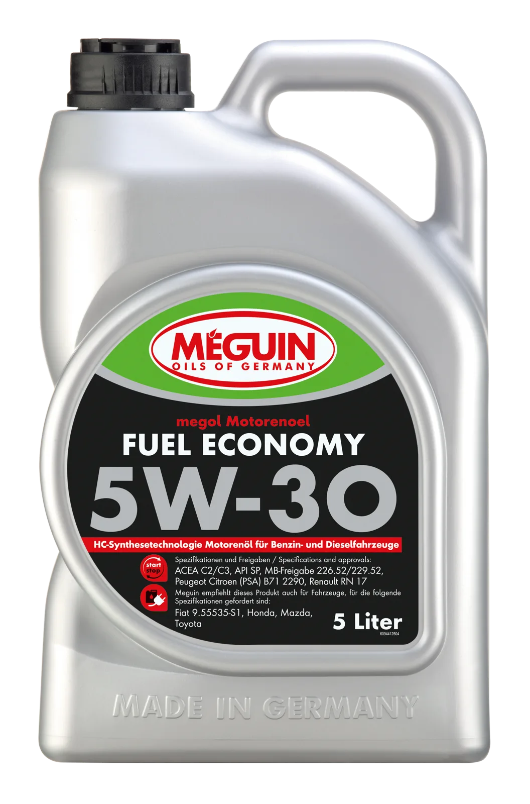 Моторна олива MEGUIN megol Fuel Economy 5W-30, 5 л