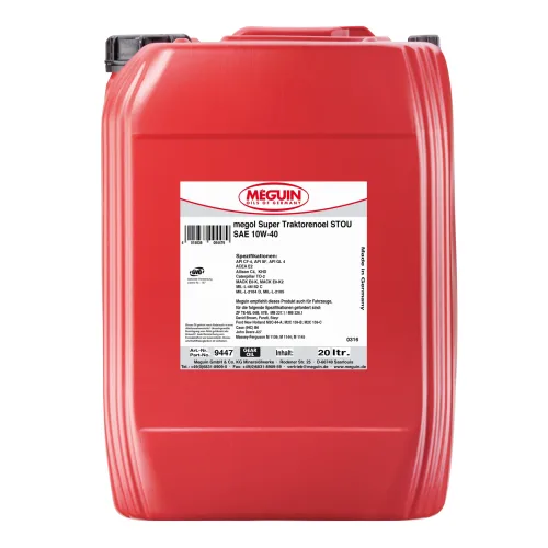 Тракторна олива MEGUIN megol Super Traktorenoel STOU 10W-40, 20 л