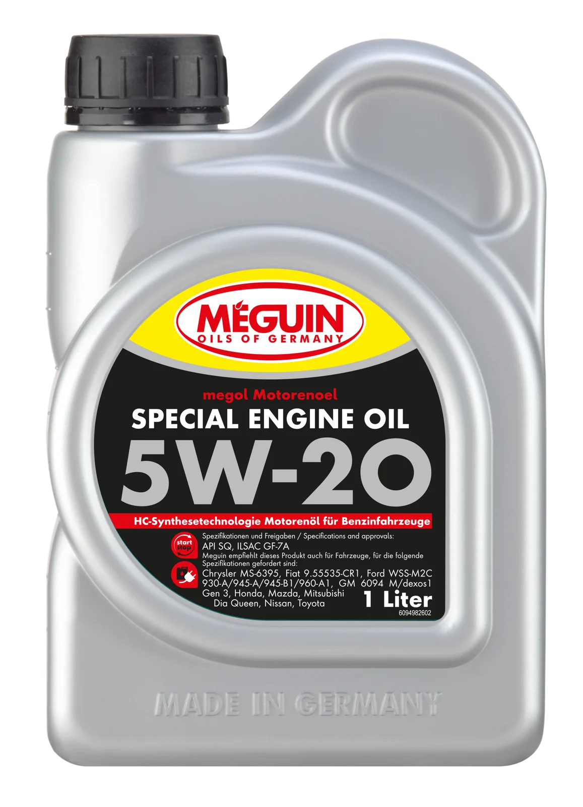 Моторна олива MEGUIN megol Special Engine Oil 5W-20, 1 л