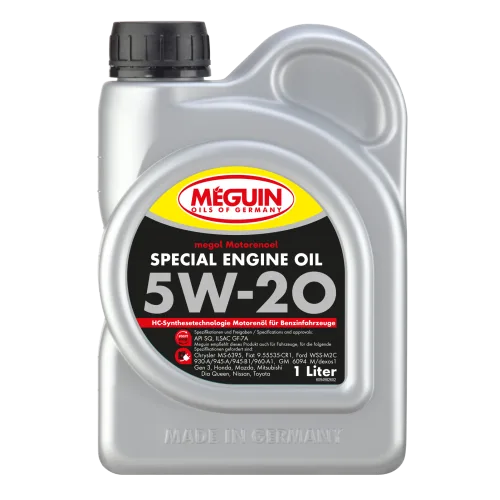 Моторна олива MEGUIN megol Special Engine Oil 5W-20, 1 л
