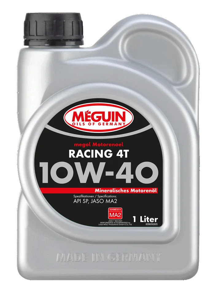 Моторна олива MEGUIN megol Racing 4T 10W-40, 1 л